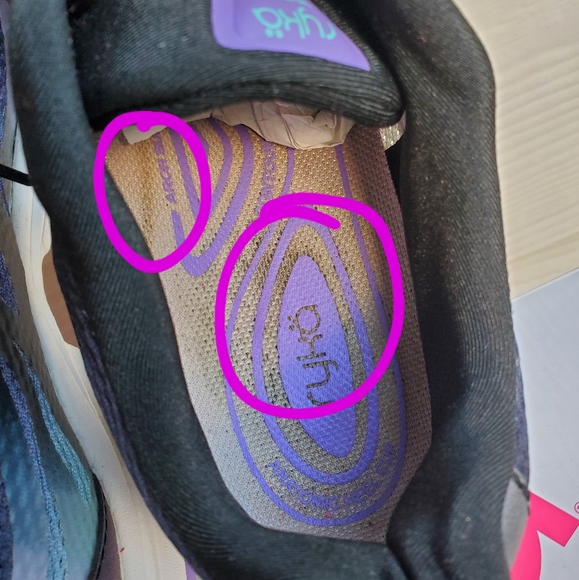 RYKÄ Devo Plus 2 Black/Purple Reflective Walking Sneakers Athletic Tennis Shoes - Picture 16 of 16